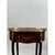 Baroque French Baroque Revival Style Oval Marquetry Side or End Table With Ormolu Accent For Sale - Image 3 of 16