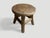 Contemporary Antique Teak Wood Side Table or Stool For Sale - Image 3 of 5