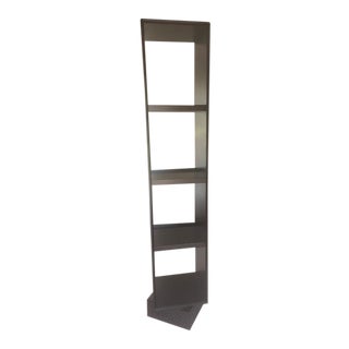 Dialogica Revolving Walnut Bookcase For Sale