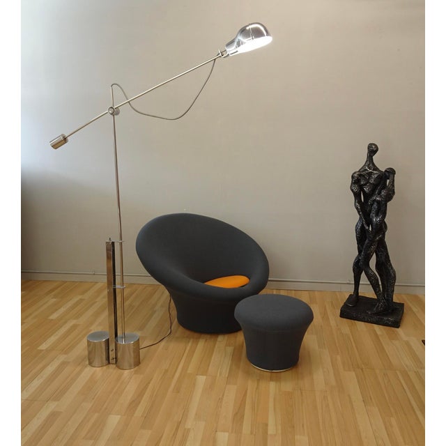 Pierre Paulin Big Mushroom and Pouffe Early Edition For Sale - Image 13 of 18