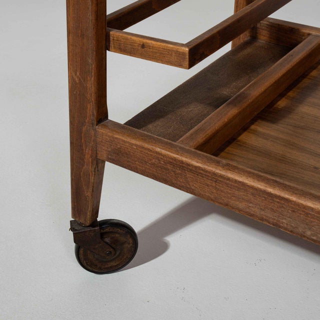 French 19th Century France Tan Wood Bar Carts & Dry Bars For Sale - Image 3 of 11