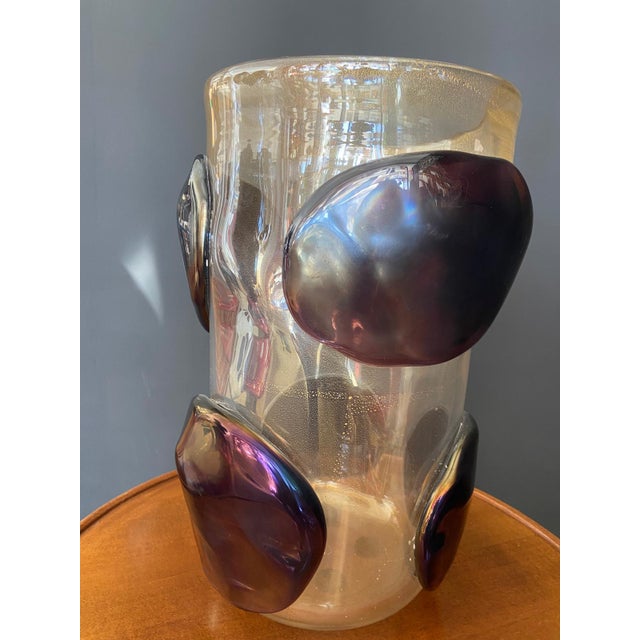 Murano Glass Vase by Costantini, 1990s For Sale - Image 7 of 11