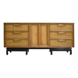 Mid Century Ming Style Lowboy Dresser by American of Martinsville For Sale