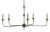 Currey & Company Currey & Company Nottaway Bronze Small Chandelier For Sale - Image 4 of 4