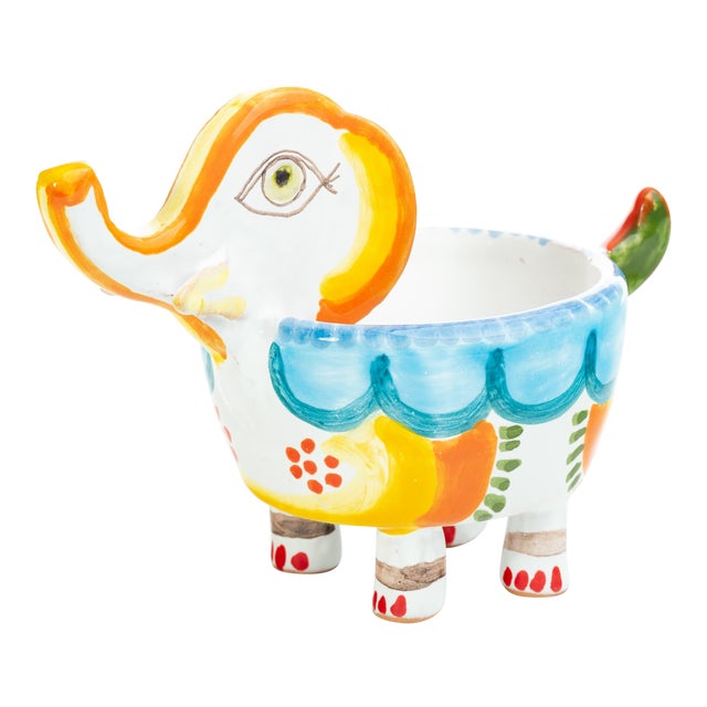 Elephant Cachepot Small For Sale