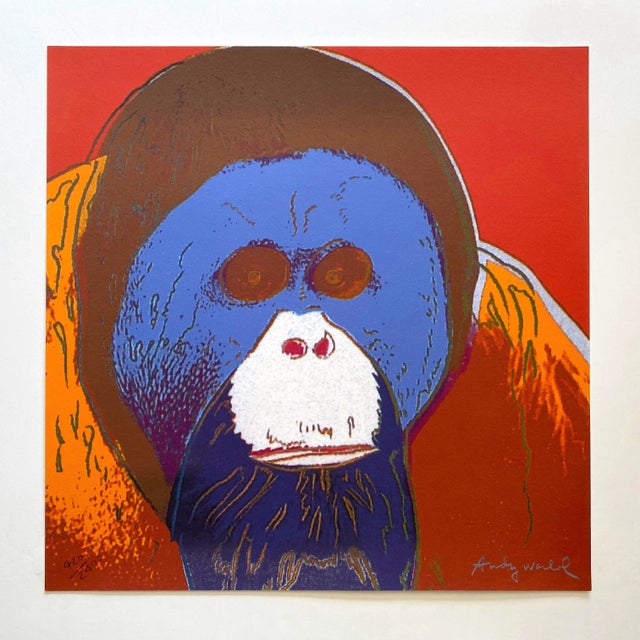 Andy Warhol 　写真集　レア！ Andy Warhol Vintage 1986 Ltd Edtn Endangered Species Large