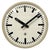 Vintage Industrial Wall Clock from TN, 1960s For Sale - Image 16 of 16
