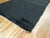 Modern Angora Mohair Wool Rug in Black. 4'6'' x 6'3''