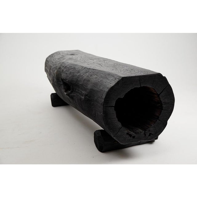 Gold Rustic Bench by Logniture For Sale - Image 8 of 18