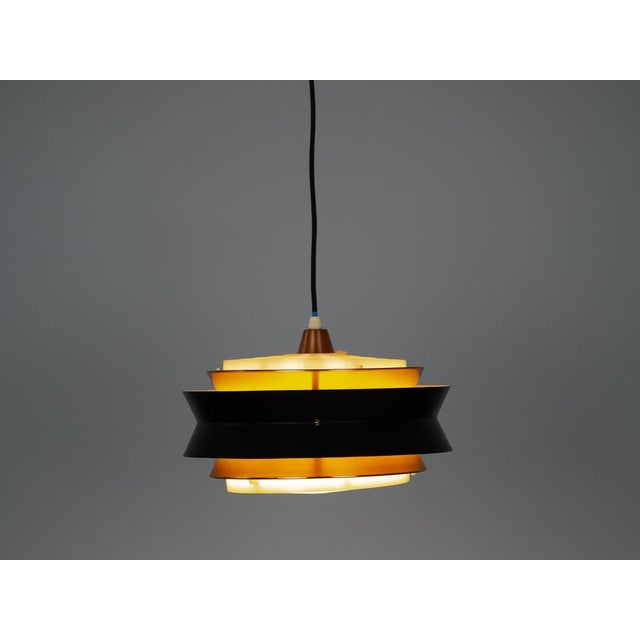 Trava lamp from the 1960s, designed by Carl Thore (Sigurd Lindkvist), manufactured by the Swedish company Granhaga...
