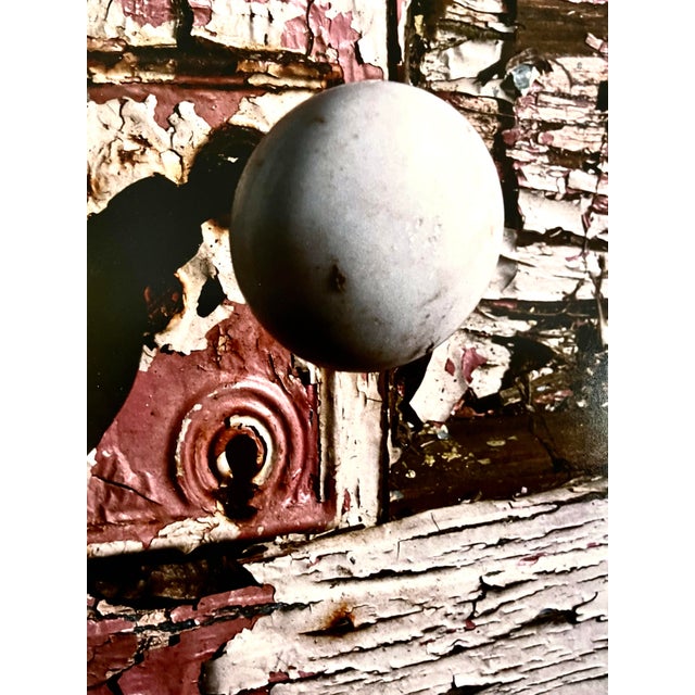 1970s Vintage Abstract Photograph “The Pink Door R” For Sale - Image 5 of 5