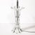 Transparent Mid-Century Modernist Sculptural Splash Form Crystal Table Lamp by Art Vannes For Sale - Image 8 of 12