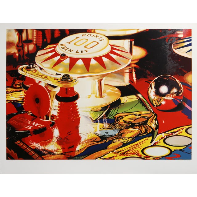 Realism The Viking, 1994 Signed Screenprint by Charles Bell For Sale - Image 3 of 3