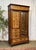 20th Century Art Nouveau Wardrobe in Pitch Pine and Speckled Maple Burl For Sale - Image 3 of 18