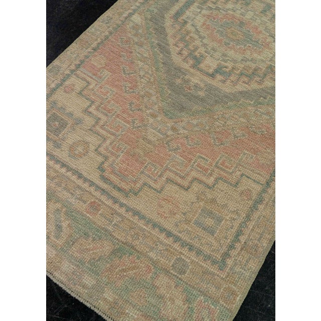 Brown Turkish Oushak Rug 2'10" x 7'7" #20245 For Sale - Image 8 of 8
