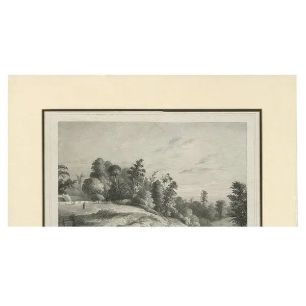C. W. M. Van De Velde, Batoe-Medjah Ambon, Indonesia, 1844, Print For Sale - Image 3 of 5