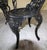 Mid 20th Century American Cast Iron Rose Garden Bistro Set, Table and Two Chairs, 3 Pieces For Sale - Image 15 of 18