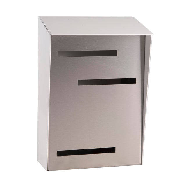 MidCentury 2 Tone Vertical Mailbox Chairish