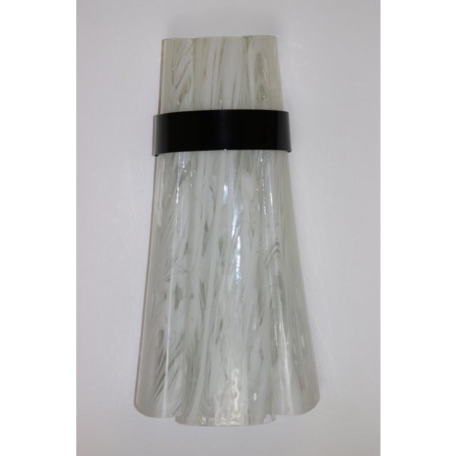 Federica Marangoni "Variegato" Murano Glass Wall Lamp, Mid-Century Modern For Sale - Image 12 of 12