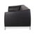 DS-276 2-Seater Sofa in Black Leather from de Sede For Sale - Image 11 of 12