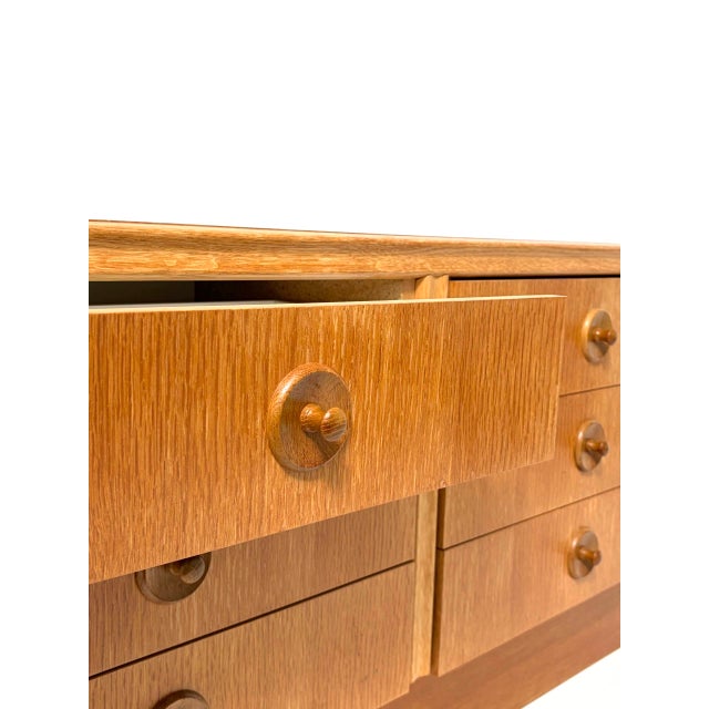 Vintage Chest of Drawers in Oak For Sale - Image 13 of 16