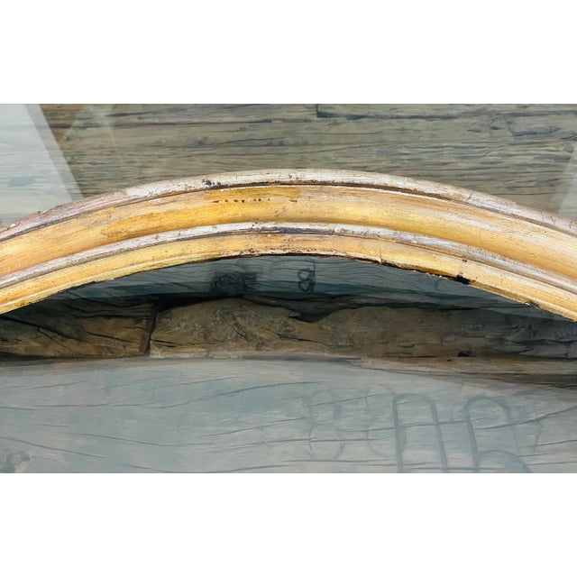 Baroque French Antique Regency Gilded Wood Valance Cornice For Sale - Image 3 of 7
