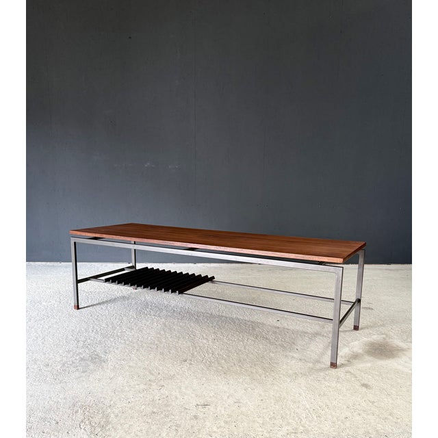 Mid-Century Modern Mid-Century Moder Slender Coffee Table from Topform, Netherlands 1960s For Sale - Image 3 of 18