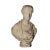 Textile 19th Century Female Bust in Marble For Sale - Image 7 of 7