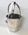 Mid 20th Century Hammered Silver Ice Bucket With Tongs For Sale - Image 5 of 5