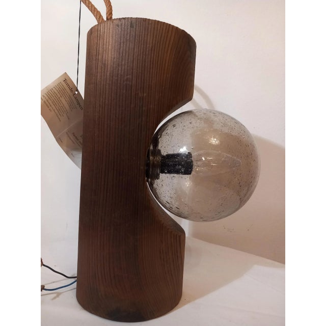 The wall lamp is still in its original condition, has never been used, and works with 1 E14 bulb. This piece has an...