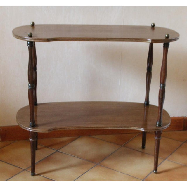 Vintage Wooden Table, 1950s For Sale - Image 15 of 15