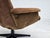 Black Vintage Scandinavian Swivel Chair in Velour, 1960s For Sale - Image 8 of 18