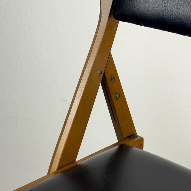 Vintage Eden Folding Chairs by Gio Ponti for Stol Kamnik, 1970s, Set of 6 For Sale - Image 11 of 18