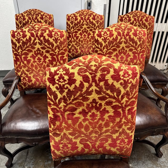 Thomasville Furniture Hills of Tuscany Dining Chairs, Set of Six For Sale - Image 9 of 12