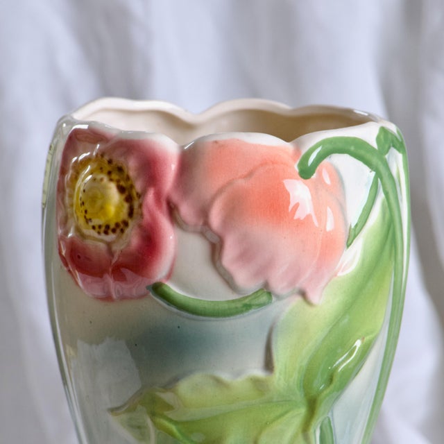 Ceramic Large Art Nouveau St Clément Vase For Sale - Image 7 of 12