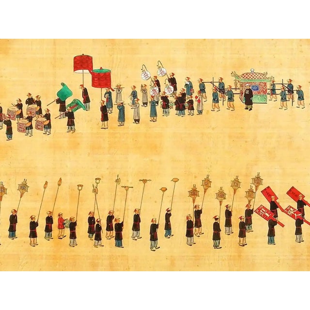 Early 20th Century Early 20th Century Zhou Peichun Manner Chinese Watercolor Painting, Framed For Sale - Image 5 of 7