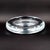 Large 1970s pocket emptier. Murano glass production. Manufacturer: Salviati. Thick transparent glass. Dimensions: 21 x 3...