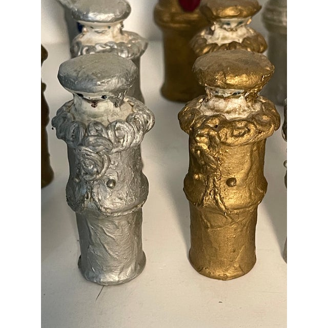 1960s Artisan Paper Mache Chess Figures Set For Sale In Miami - Image 6 of 7