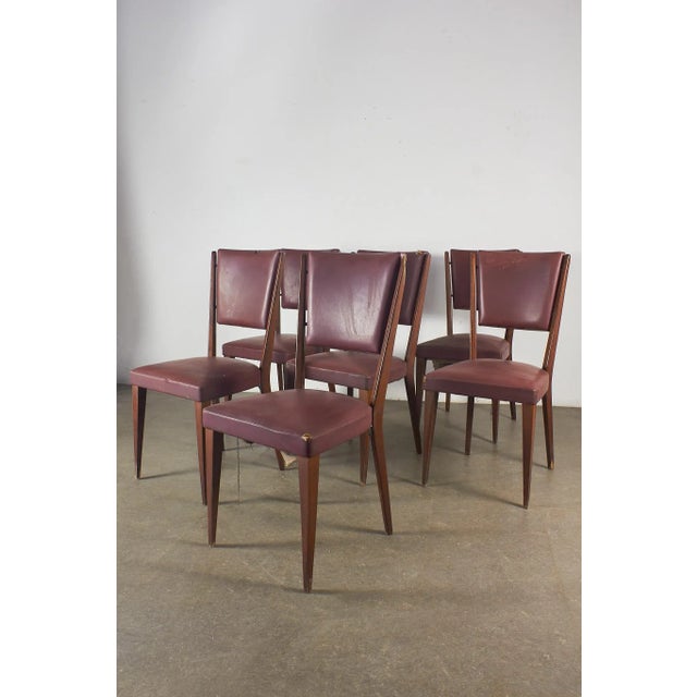 Vintage Chairs by Vittorio Dassi, 1950s, Set of 6 For Sale - Image 18 of 18
