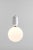 Jaime hayon aballs t gr white suspension lamp for parachilna shiny and eye-catching collection. Matching two nobel...
