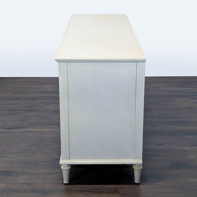 Restoration Hardware Restoration Hardware Maison 6-Drawer Dresser in Antique White For Sale - Image 4 of 11