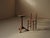 Brown Vintage French Oak Tripod Side Table, 1890s For Sale - Image 8 of 11