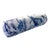 Blue & White Chinoiserie Bolster Pillow – Bird & Botanical Motif For Sale