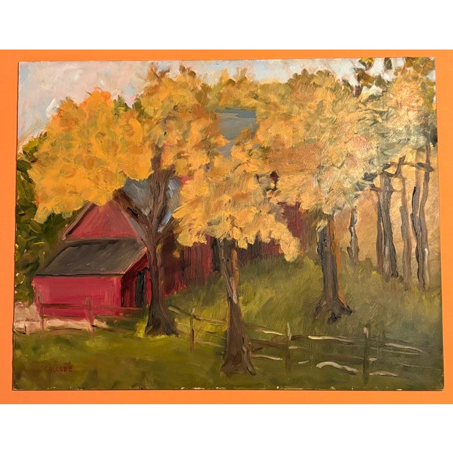 Paint Oil Painting - Landscape For Sale - Image 7 of 10