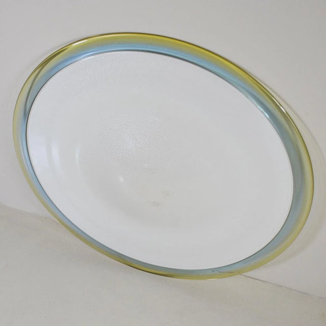 Mid-Century Modern Enameled Glass Centerpiece, 1960s For Sale - Image 3 of 10