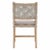 Costa Taupe White Rope Mahogany Dining Chair Set of 2 by Essentials for Living For Sale In Washington DC - Image 6 of 8