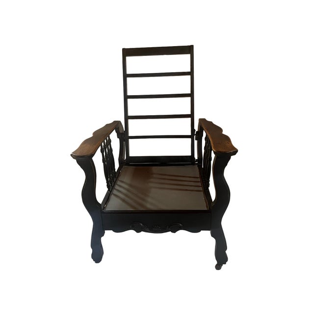 Large Antique Morris Chair For Sale - Image 6 of 9