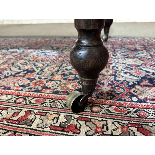 19th-Century Farmhouse Table with Fir Top and Poplar Base For Sale - Image 12 of 18