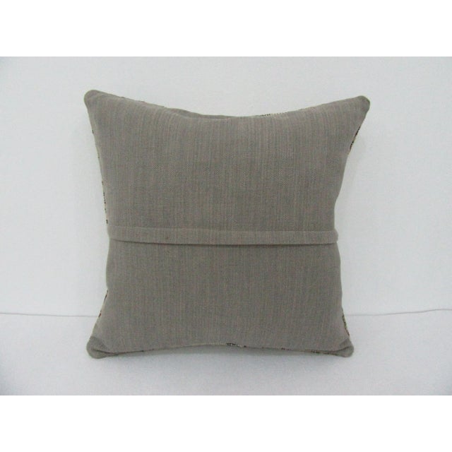 Turkish Turkish Handmade Decorative Pillow Cover For Sale - Image 3 of 4
