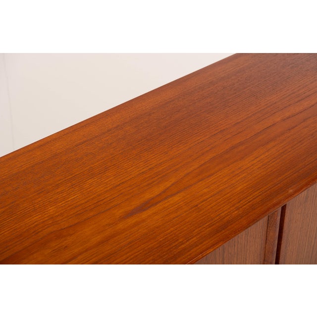 1960s Teak Highboard by Henning Kjaernulf for Vejle Stolefabrik, Denmark, 1960s For Sale - Image 5 of 18